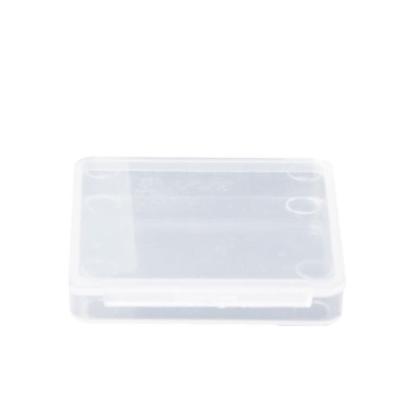 Square Transparent Storage Box Small Plastic Case For Jewelry Beads Small Parts Coins Screws Container Multiple Sizes Option