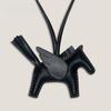 Ciondolo Borsa Cavallo Alato Fatto a Mano Pelle di Pecora Importata Cucito a Mano Ciondolo Cavallino da Rodeo di Alta Gamma Portachiavi Ciondolo per Auto
