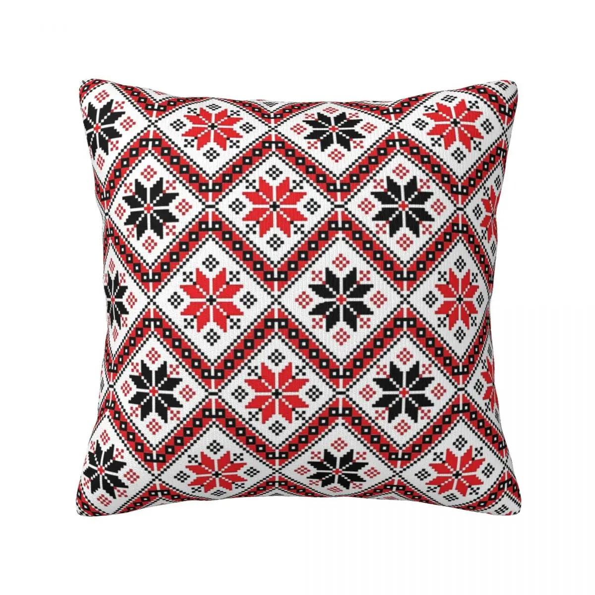 

bohemian Large Pillowcase Ethnic Style Bedroom Zipper Spring Square Cover S 12x12in 30x30cm