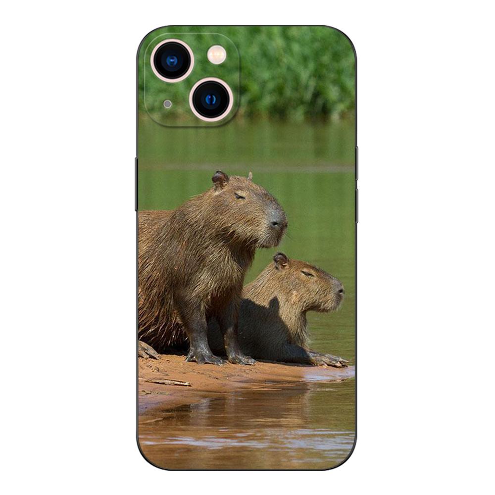 Black Tpu Case For Vivo Y01 Y2 Y12S Y12A Y50 Y15 Y15A Y15S Y17 Y3 Y11 Y50 Y50T Y51S 2019 2020 5G Capybara