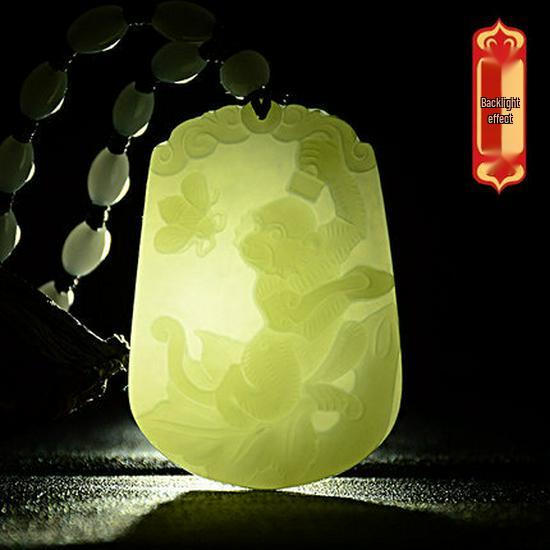 Hetian Jade Zodiac Animal Pendant - Certified Unisex Ornament