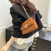 Chain Bag Women's Senior 2025 Summer New Korean Version Fashion Small Square Bag Internet Celebrity Versatile Ins Shoulder Messenger