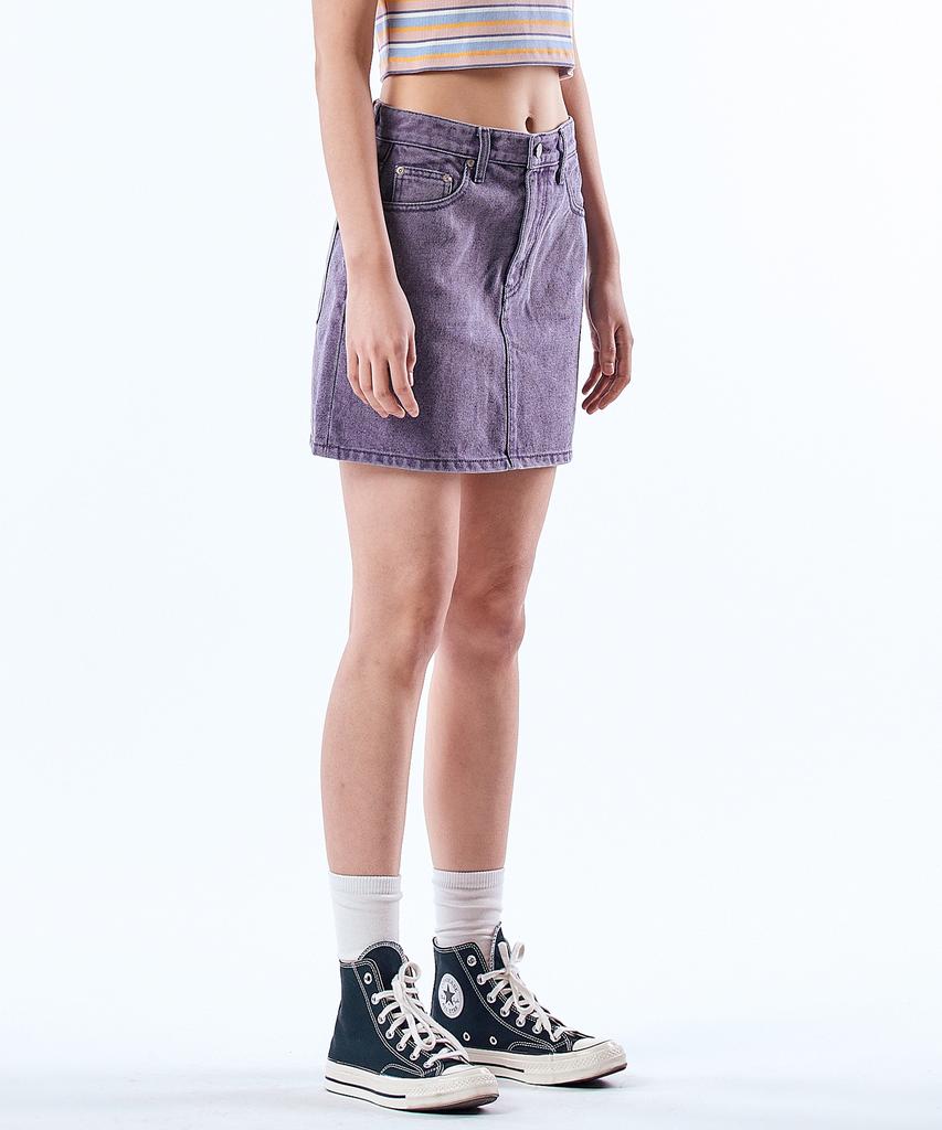 Pillogeulaem Berry Perry Pigment Purple Skirt