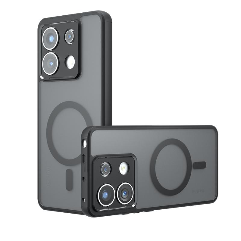 

Для Xiaomi Redmi Note 13 13R Note13 Pro Plus матовый противоударный чехол TPU с защитой от отпечатков пальцев, устойчивый к падениям, не желтеющий, задняя крышка, корпус Note 13 Pro Plus прозрачный черный