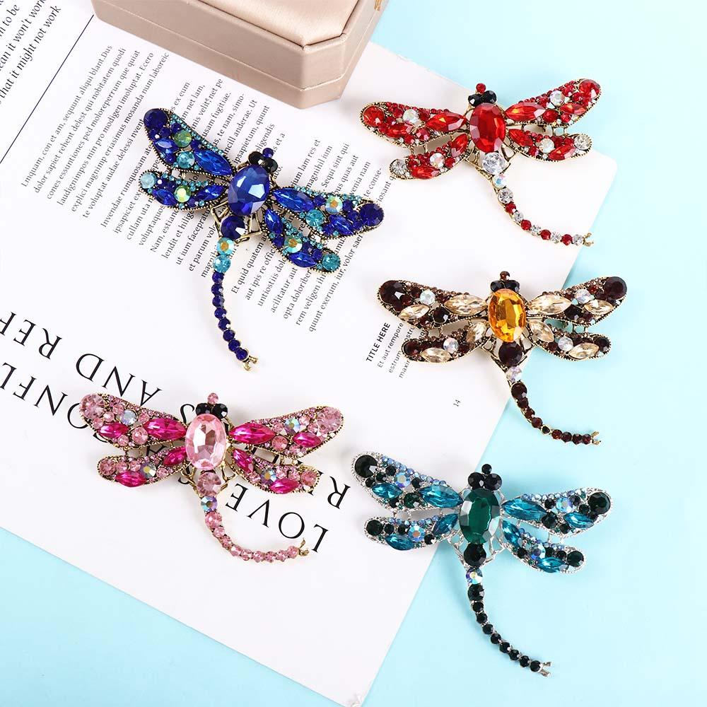 Collar Pin Transparent Wings Clothes Accessories Korean Style Badge Women Brooch Dragonfly Brooch