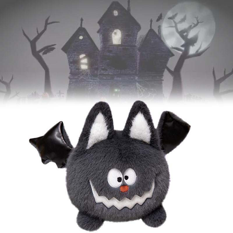Plush Toy Halloween Spider Skeleton Pumpkin Ghost Bat Cartoon Fill Gift Doll