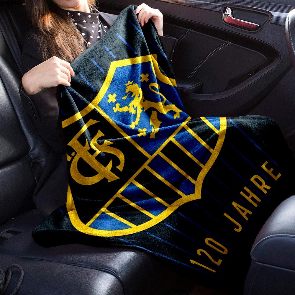 Fc Saarbrcken Blanket, High quality Comfortable for All Seasons, Home Decor, Warmth and Comfort
