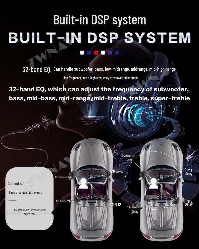 13.3-inch Vertical Android Screen Navigator for 2013-2019 Chrysler 300C