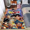 Dragon Ball Z Anime Carpet Colorful Design for Bedroom Decor Suitable for Use As an Anti-slip for Living Room Bedroom Sofas