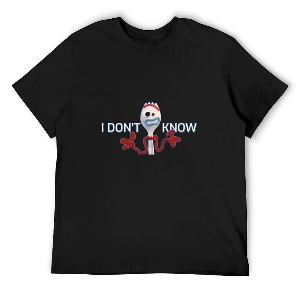 I Don't Know T-Shirt Funny T-shirt Aesthetic Clothing Vintage Graphic Tee Mens T Shirts Pack