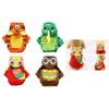 Multiple Type Christmas Halloween Pet Costume with Hood Set Cat Dogs Pullover Keep Warm Jumpsuit for Pet Cosplay Party