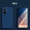 For Poco M7 Plus 5G Case Liquid Silicone For Poco M7 4G M7 Plus 5G Case TPU Shockproof Monochrome Phone Case for Poco M7 Plus 5G