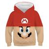 Super Mario Brothers Mario Children's Versatile Sweater Cosplay Spring and Autumn Anime Hoodie Jacket Men