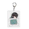 Demon Slayer Anime Keychain Acrylic Transparent Keychain Pendant Accessories For Fans Collection Gift Cosplay Merchandise