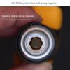 Y3NA Manual T Type Ratchet Screwdriver Quick Bolt Driver 1/4inch Ratchet Bit Handle Adjustable Hand Tool For Electrician