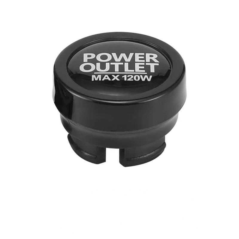 Car Lighter Plug Cover Dustproof Plug Fire Missile Button Decorations Cap Shield Automotive Vehicles Cigarette Lighter Covers