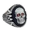 Men's Carved Skull Retro Ring - Super Eco-Friendly Alloy