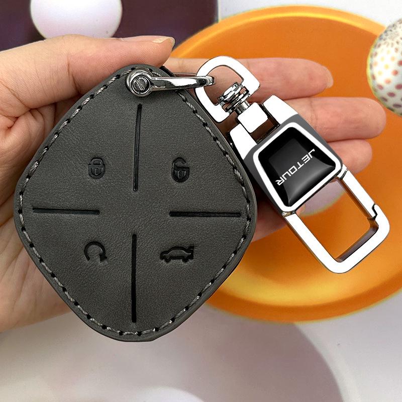 Premium Jetour X70/X70 Plus/X70S/X90 Key Cover with Buckle