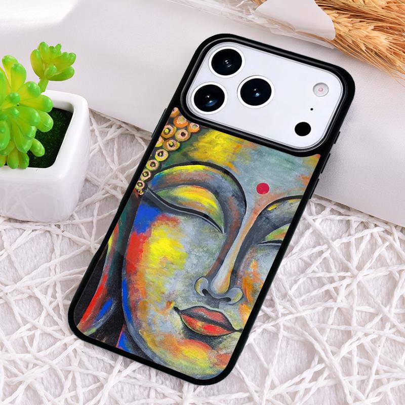 Buddha Art Phone Case for iPhone 17 Air 16 15 11 12 14 13 Pro Max Shockproof Cover