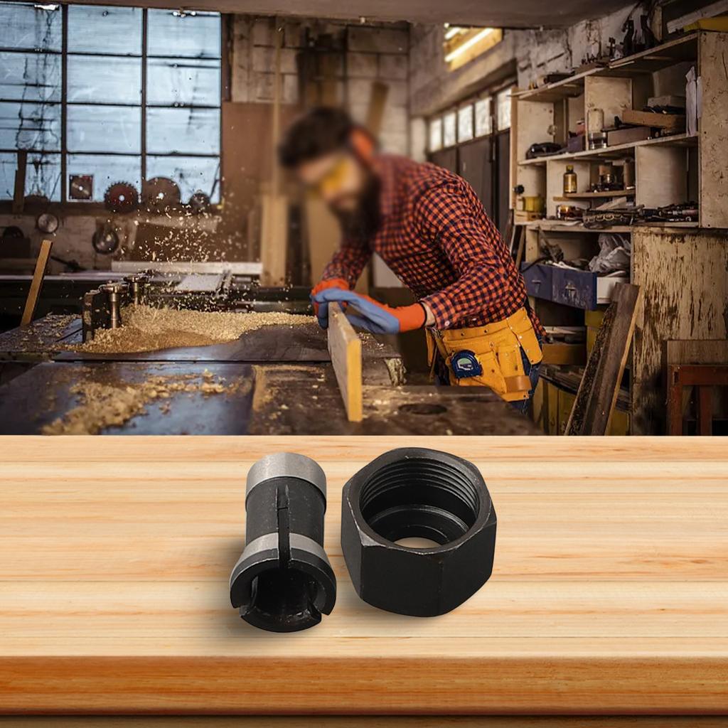 Accessories Milling Cutter Collet Chuck Electric Router M15 Nut