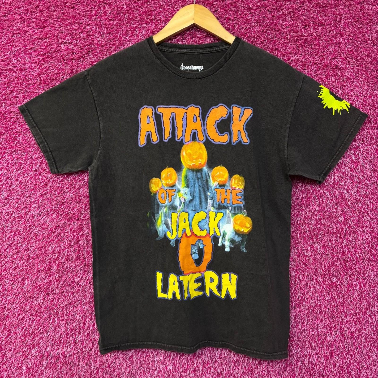 Attack of The Jack-O -Lantern Goosebumps T-Shirt Small XXXL