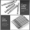 5Pcs/Box Dental Tungsten Carbide Burs Low Speed Round Ra Series For Dental Lab Or Clinic Shank Diameter 2.35Mm For Dentist