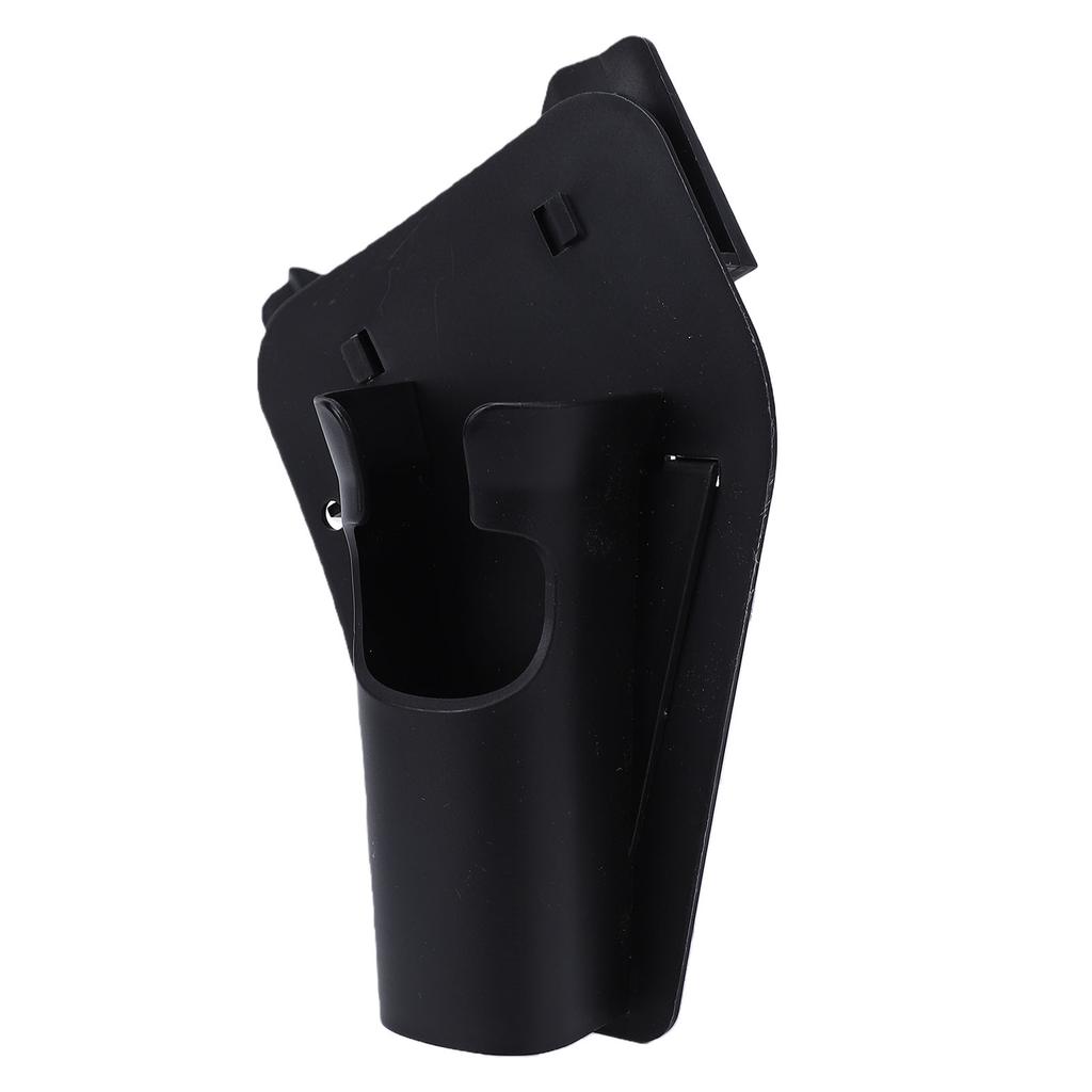 Fishing Rod Holster Plastic Belt Clip Sliding In Fishing Rod Holder for Outdoor Fly Fishing Shore Fishing Black
