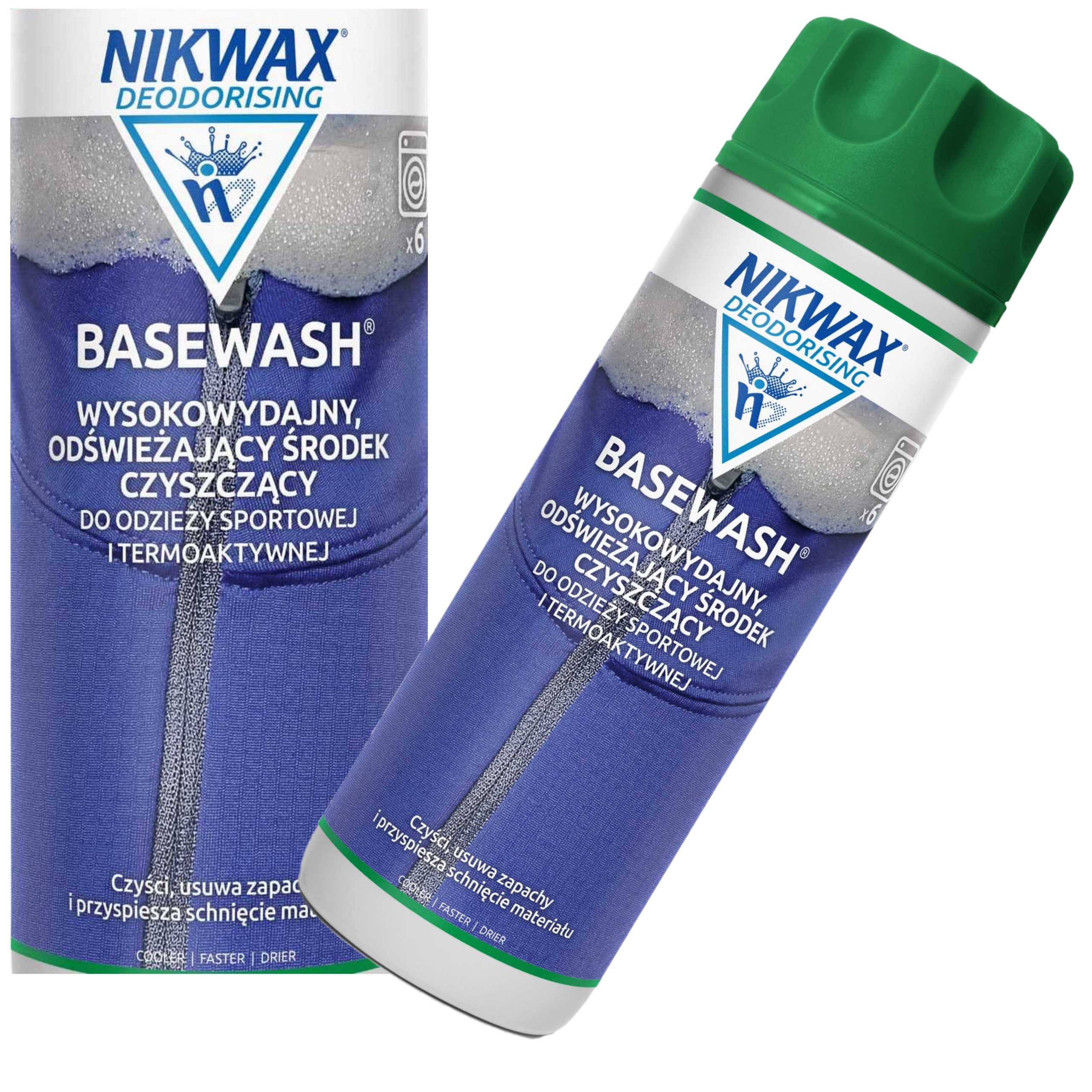Nikwax Basewash Wasmiddel voor Thermisch Ondergoed Synthetisch 300 ml
