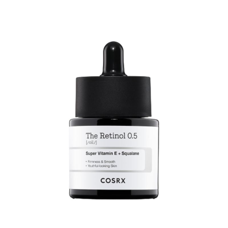 [COSRX] The Retinol 0.5 Oil (20ml) – High Concentration Pure Retinol for Intermediate Users 20ml x 1ea