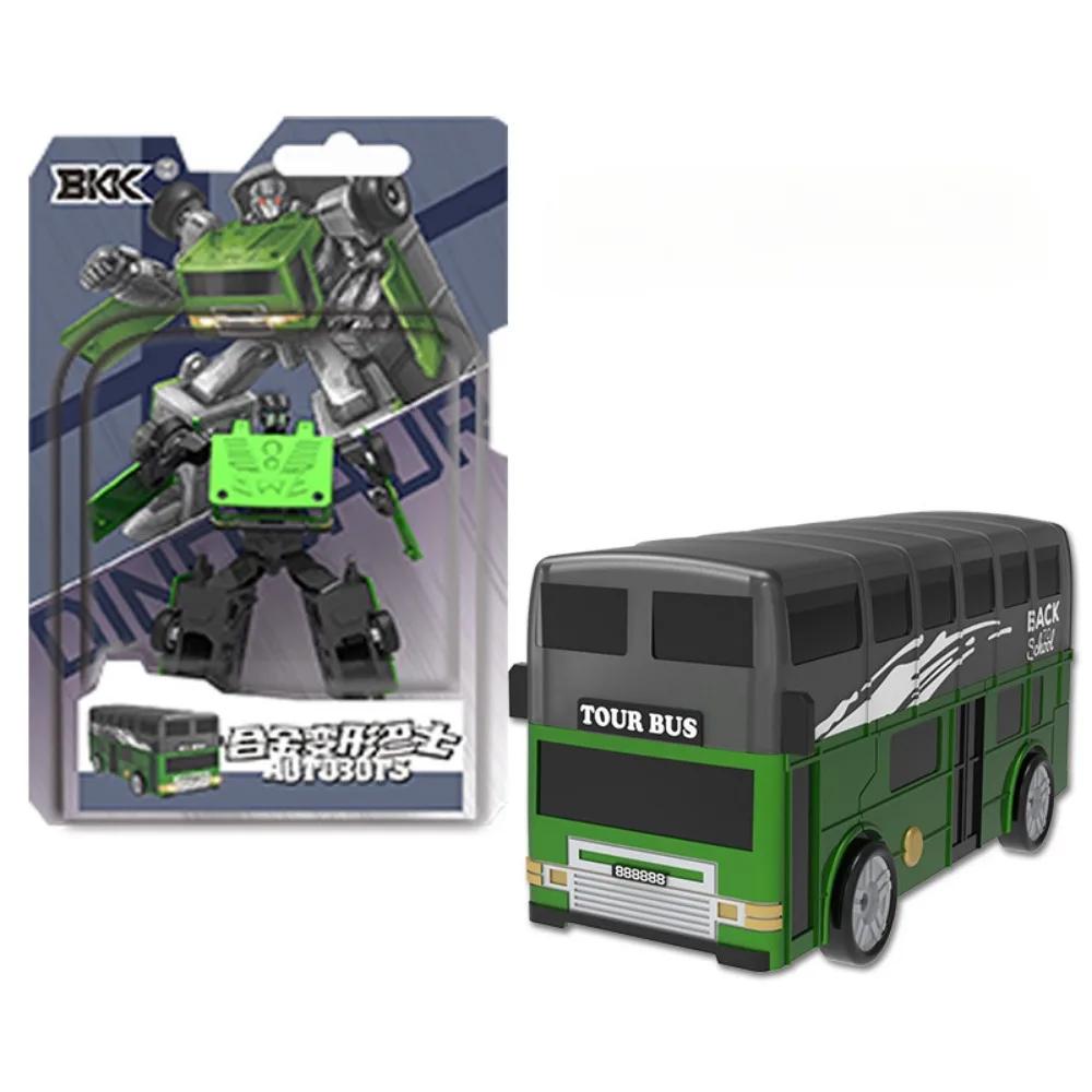 Deformation Bus School Bus Robot Toy Model  Alloy Car Boy Children's Toy
