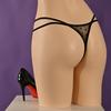 Large Size Sissy Pouch Panties Men Sexy Bullet Separation Mini Thong Butterfly Embroidery Low Waist G-String Crossdress Lingerie