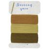 Clover Darning Thread Brown Series Approximately 16m Each Roll CL57-217