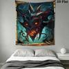 Dark Reaper Tapestry Gothic Bedroom Decor Tapestry Fashion Print Wallmounted Wall Covering Decoration Home Decor Wall Decoration