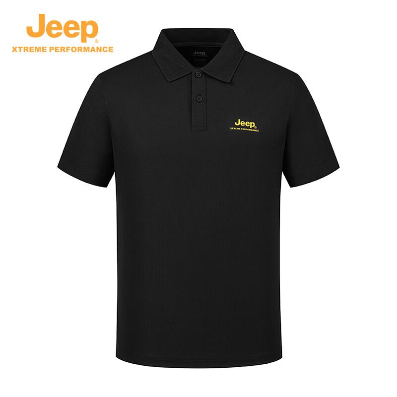 Jeep Unisex Short Sleeve Casual Polo Shirt
