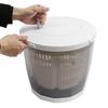 Mini Portable Washing Machine and Dryer, 2-in-1 Non-Electric Hand Crank Washer, Suitable for Small Laundry, Gray
