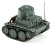 Meng Model World War Toons Serie Deutscher Leichter Panzer 38 (t) Vorgefärbter Plastikmodellbausatz MWWT011
