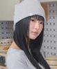 Kiibi Cozy Stripe Reversible Beanie Sky Blue