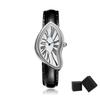 New Irregular Creative Crash Melt Twist Y2K Watch Men's Fashion Trendy Retro Advanced Ins Design Wristwatch for Men Reloj Hombre