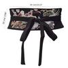 Exquisite Embroidery Hanfu Waistband for Women Wrap Dress Halter Dress Tie Belt