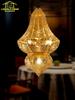 Southeast Asian Vintage Exotic Pendant Lights LED E27 Gold Lustre Thai Design Moroccan Lamp Art Decor Restaurant Studio Club Bar