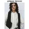 UR Women's Retro Textured U-Neck Vest