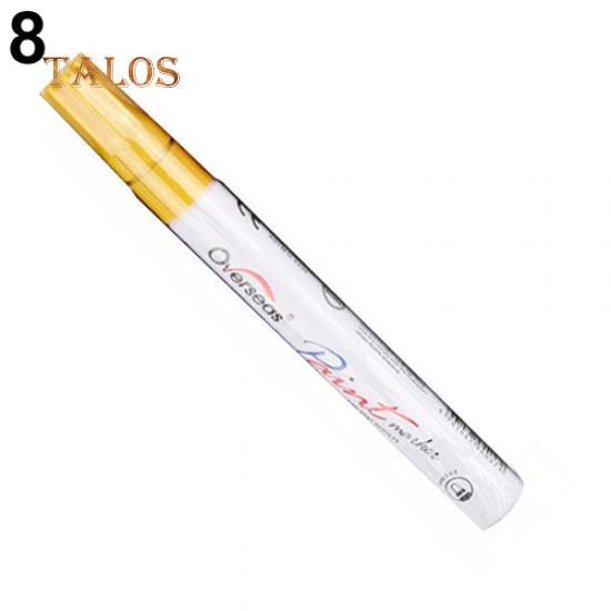 Marcator cu vopsea permanentă universală, rezistentă la apă, anvelope auto, anvelope, cauciuc, metal, accesorii