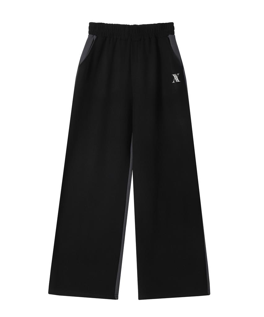 AVANDRESS Reverse Wide Training Pants Black