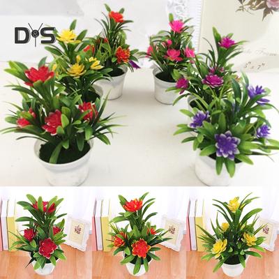 Artificial Lotus Plant Bonsai Wedding Party Garden Home Decor