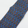 Used HERMES tie Toyota limited edition silk Blue Brown suit