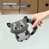 Keramiktasse Keramikgeschenktasse Tier Waschbär Keramiktasse Keramikgetränketasse Tee Kaffeetasse