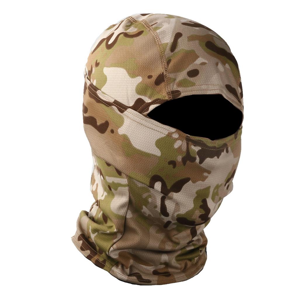 Breathable Camouflage Balaclava Cap Men Cycling Full Face Mask Outdoor Hunting Mask Multifunctional Magic Scarf Neck