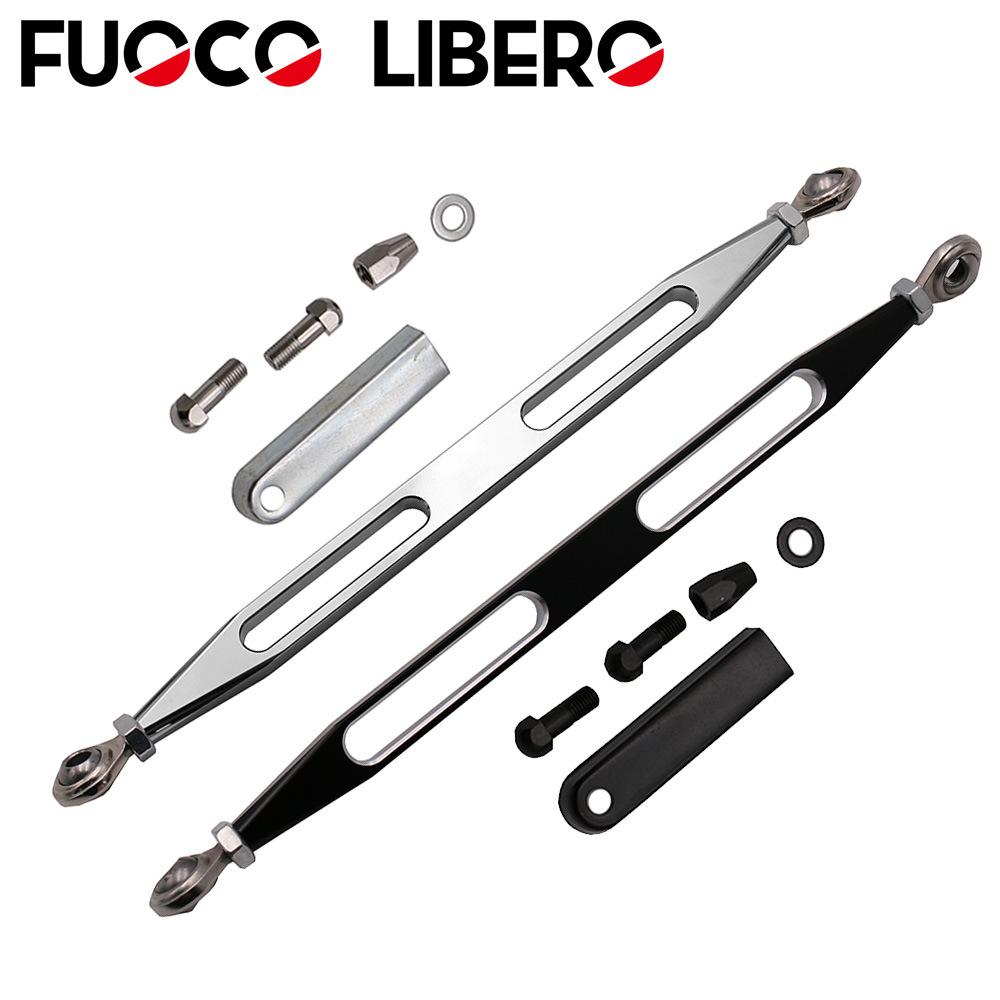 

Compatible Start Shift Linkage for Harley Voyager, Road King, Electra Glide, and Dyna. Electroplated