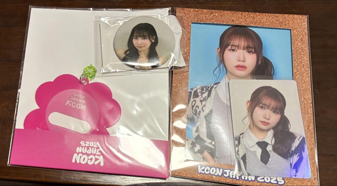 

[USED] Kasahara Momona KCON Can Badge + Photo Frame