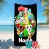 Customizable personalized beach towels Animal Crossing themed designs.Suitable for the beach, yoga, sports;ideal as beach accessories